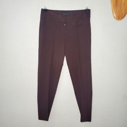 NWOT Larry Levine Women’s Size 6 Brown Dress Pants 