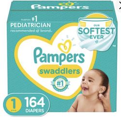 Pampers Size 1 Diapers