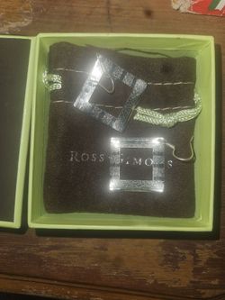 Silver earrings