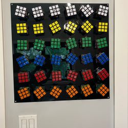 Rubik’s Original Work Of Art - Wall Hanging 24 x 24