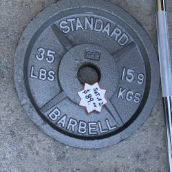 Barbell  35pounds Set Of 2