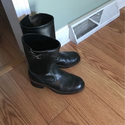 Used leather store boots for sale