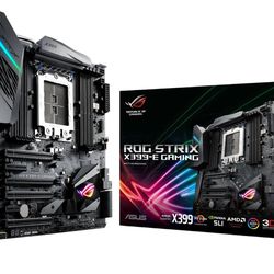 ASUS ROG Strix X399-E Gaming AMD Ryzen Threadripper TR4 Motherboard