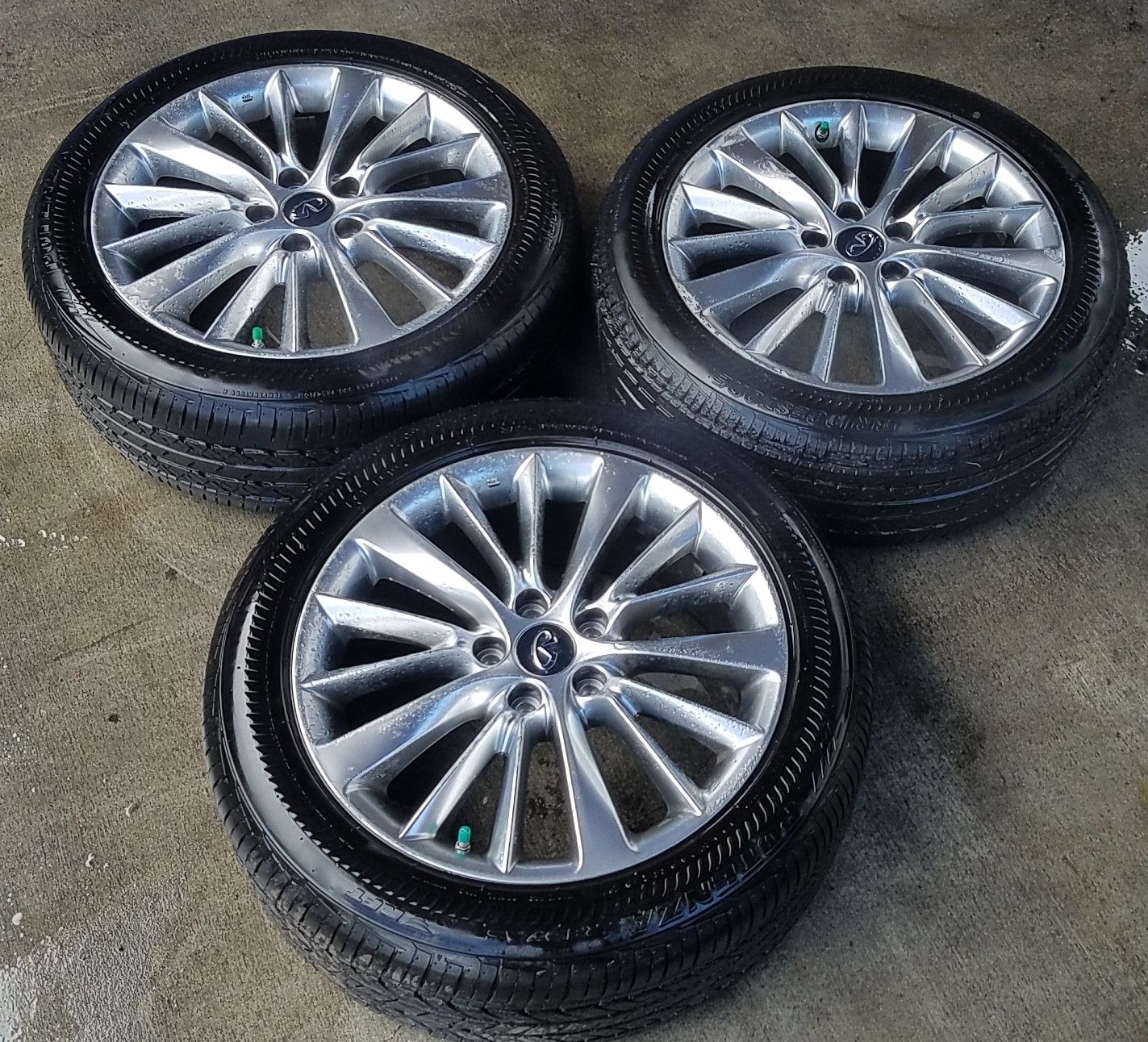 Infiniti Q50 (18 21) Wheels: 19X8.5" Oem   Part #73801 Details Inside! - u7cnb4g