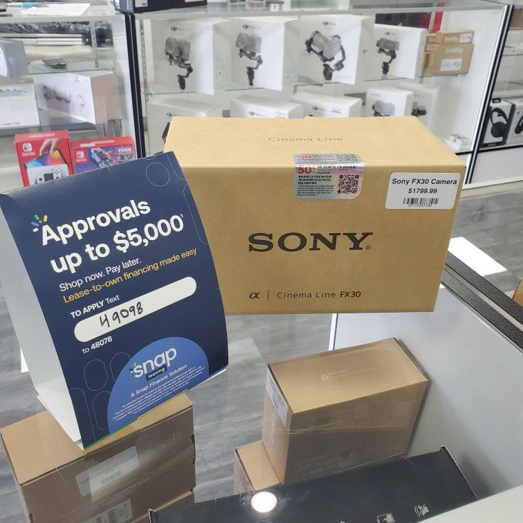 Sony Fx30 Camera
