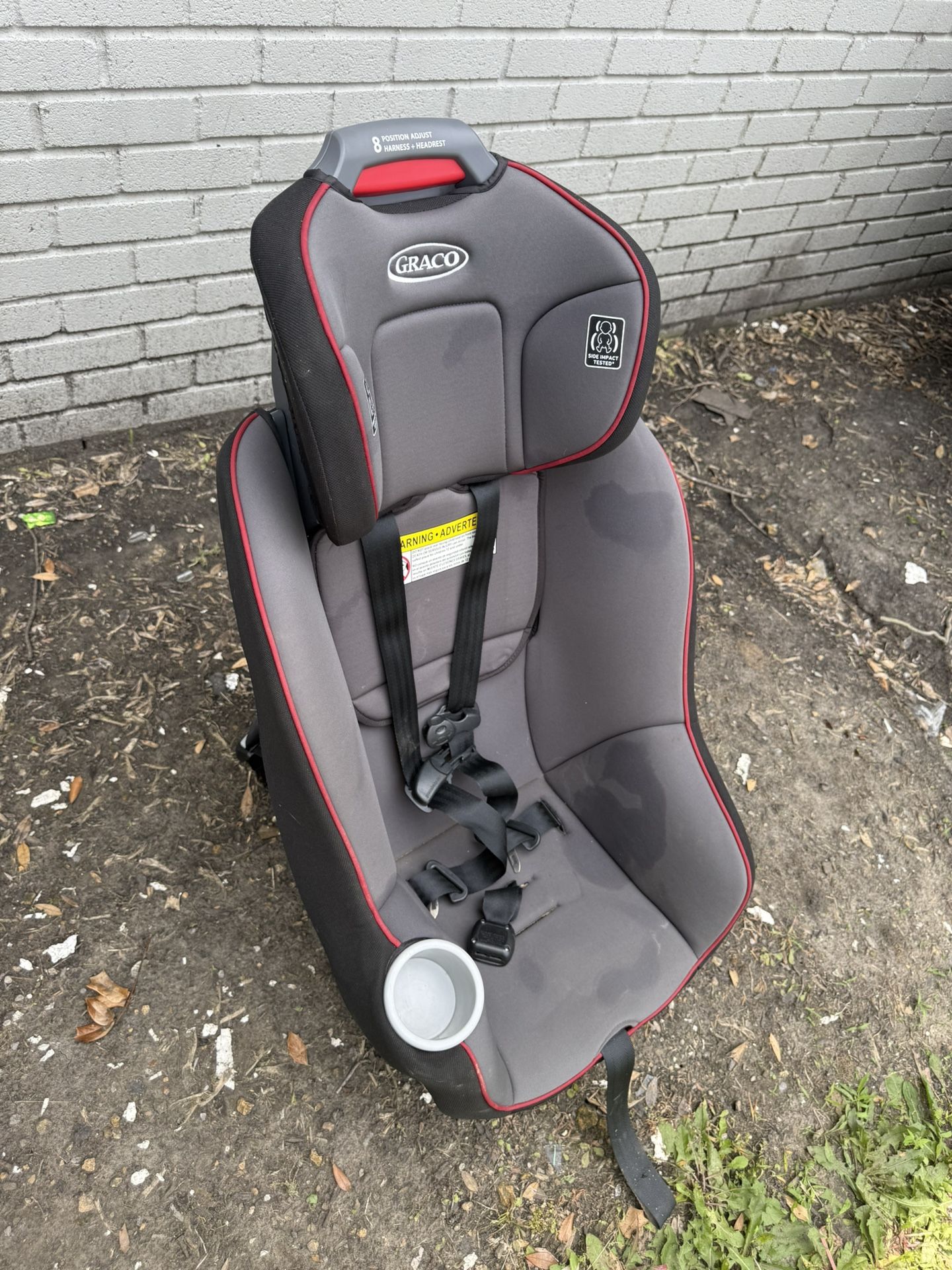 Credo Large Car Seat – Clean, Safe & Comfy – With Headrest, Harness & Cup Holder 70$