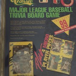 Classic Major League Baseball Trivia Board Game