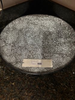 PLATTER-Silver (charcoal color)