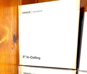 Sonos Sonance 8” In-Ceiling Architecture Speakers (Pair, Brand New Sealed, Includes Warranty) Model:  INCL8WW1