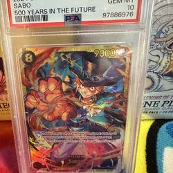 One Piece Sabo Psa 10
