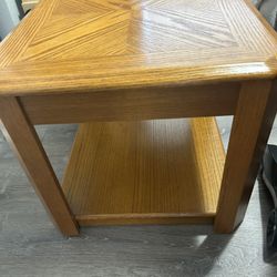 2 Solid Wood Coffee Tables