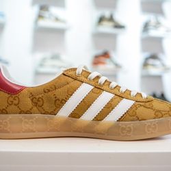 Adidas x Gucci Monogram shoes