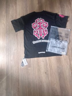Chrome Hearts Black Graphic T-Shirt