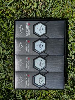 Callaway Chrome Soft X Box (12 count) WITH logo