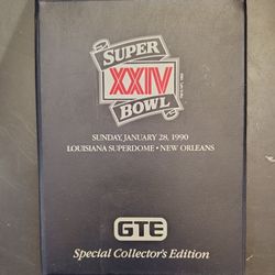 NFL SUPER BOWL XXVI 1990. Broncos/ 49ers
