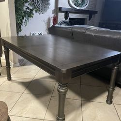 Dark Wood Table