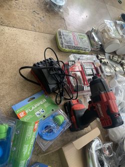 Over 1200 In Plumbing Supplies And Drill ALL NEW 