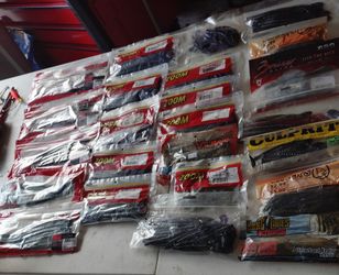 Bass Fishing Worms