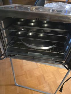 Oster French Door Countertop Toaster Oven with Air Fryer