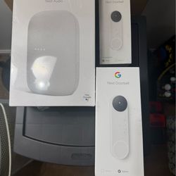 Google doorbells & audio speakers