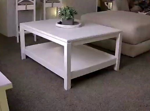 White IKEA Coffee Table