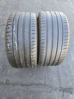 2. Tires. 325. 35. 23.  Michelin 