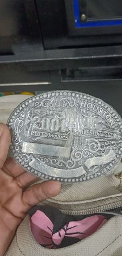 Rodeo belt buckle