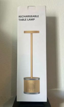 Rechargeable Table Lamp (Black)