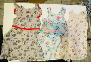 4 Disney dresses size 4T