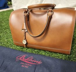Boldrini selleria Italian Leather Satchel
