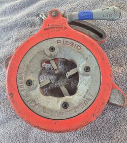 Rigid 811A Quick Opening  Universal Die Head  NPT HS 1/2 to 3/4 Inch