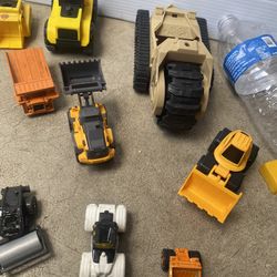 8- Construction Cars Vehicles Toys