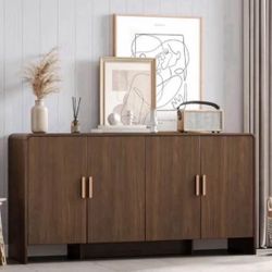 Elegant Walnut Buffet