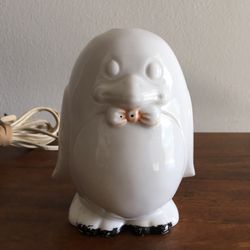 Vintage Lamp Night Light Penguin