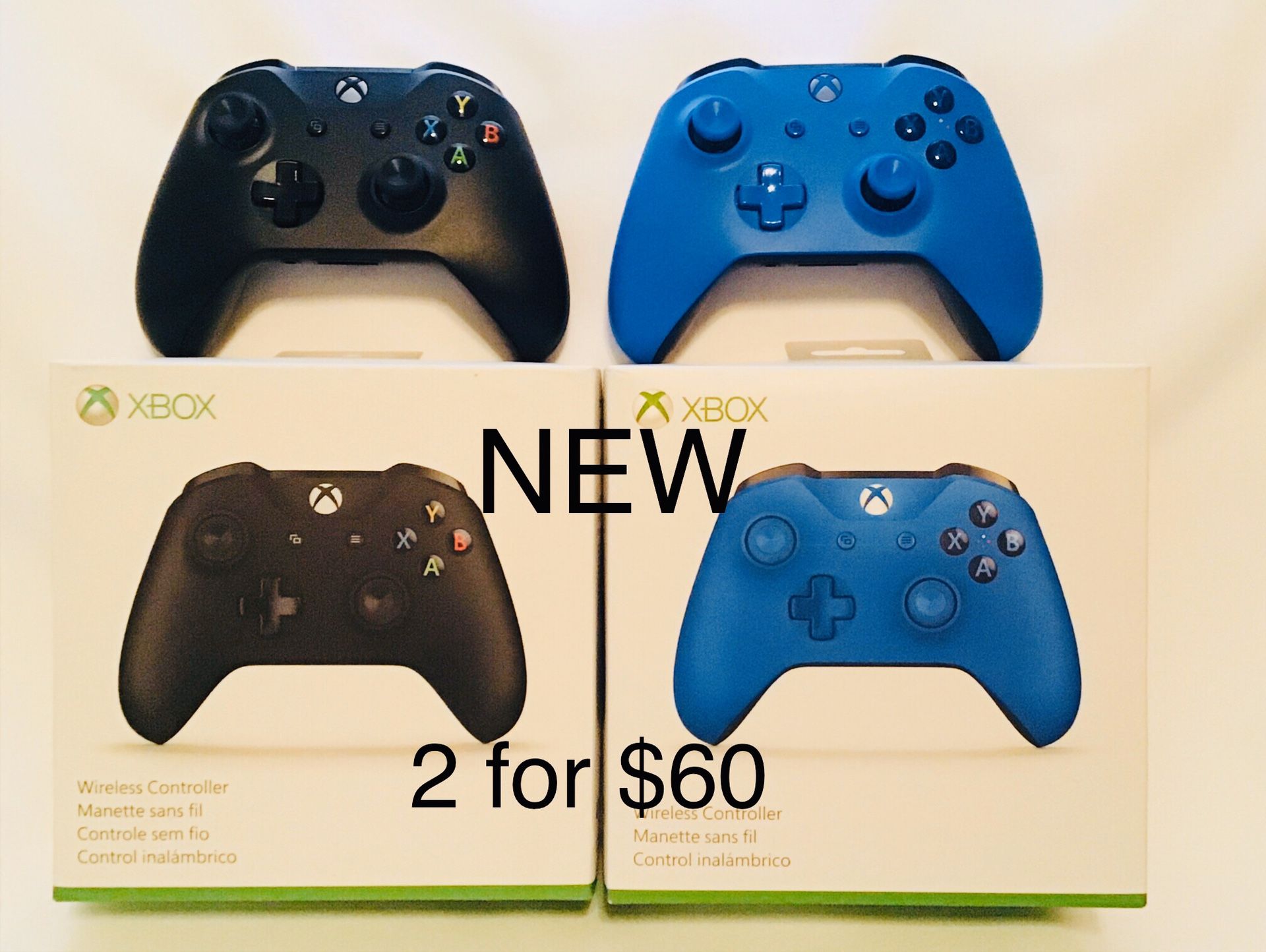 Xbox One Controller 2 for $60