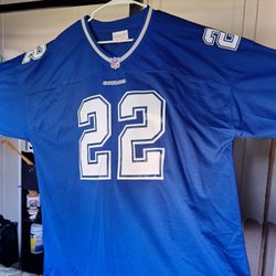 Nfl Dallas Cowboys Football #22 E.Smith Jersey 