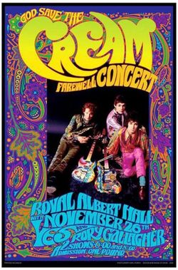 CREAM CONCERT POSTER PICTURE