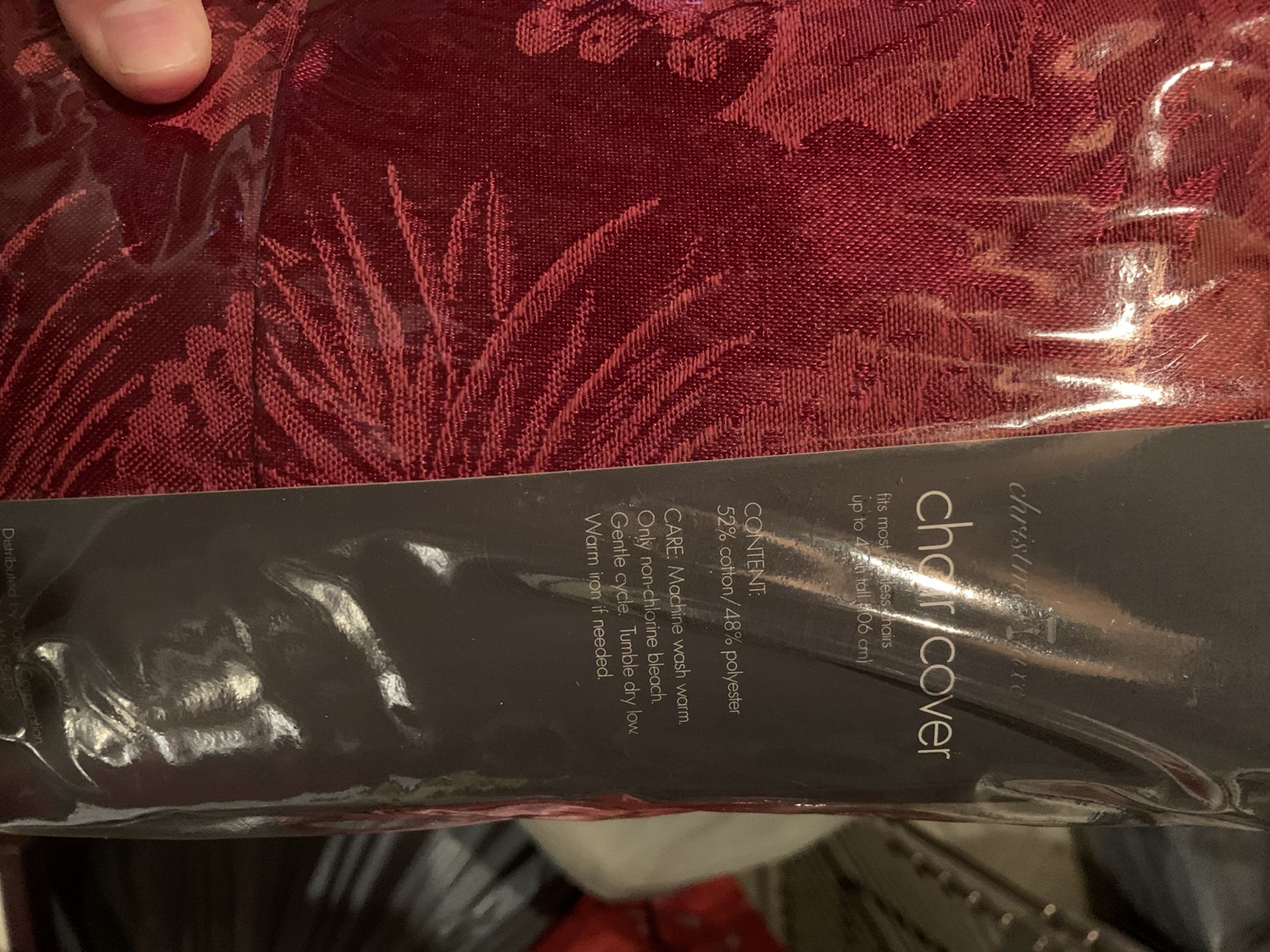 Bright Red Chair Covers