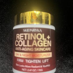 Retinol & Collagen Anti-Aging Skincare (Day and Night Moisturizer) Firms, Tightens and Lifts