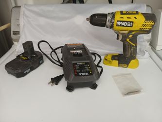 Ryobi 18 volt drill with Charger