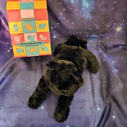 Cuckool Black Cat Stuffed Animal 
