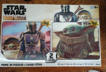 Star Wars. Mandalorian dual 3d puzzle