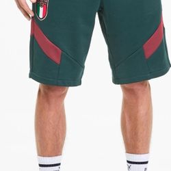 Puma Italia Iconic MCS Knitted Shorts.