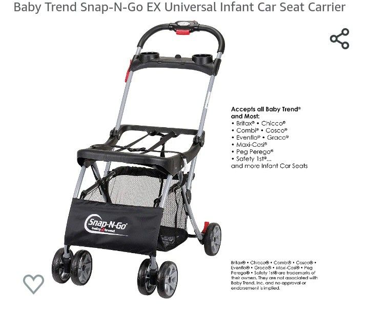 Baby Trend Snap and Go Car Seat Carrier