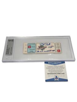 1988 World Series Game 1 Ticket Stub