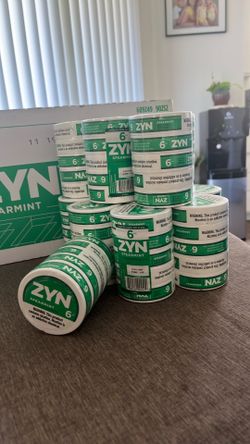 Spearmint flavored Zyn