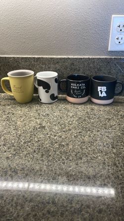 4 coffee cups