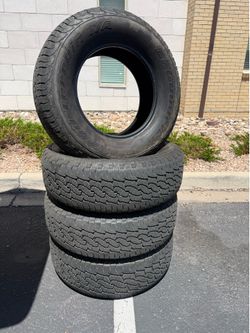 (4) 265/70/17 BFGOODRICH