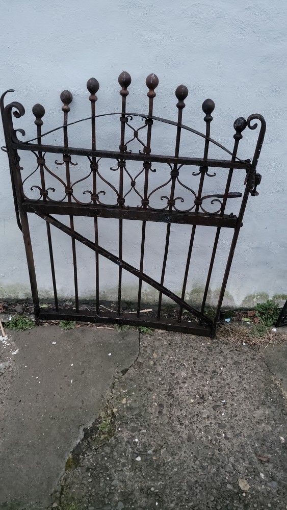 Antique Wrought Iron Gate