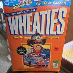 Unopened Wheaties Box Honoring Great Richard Petty 
